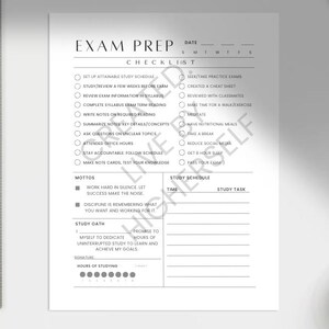 Planificateur d'examens d'étude (mi-parcours, finales, quiz) pour les hautes performances