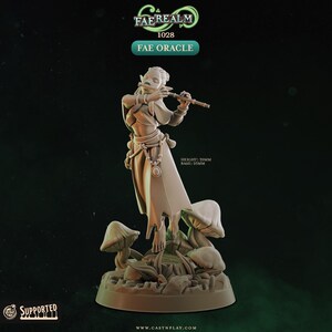 Fae Oracle (Fae Realm Collection) by Cast n Play - Resin Printed RPG Miniature