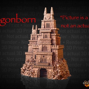 The Dragonborn Dice Tower by Fate&#39;s End