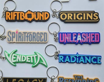 Riftbound TCG キーチェーンオーガナイザー/バインダープル（マスターセット用）