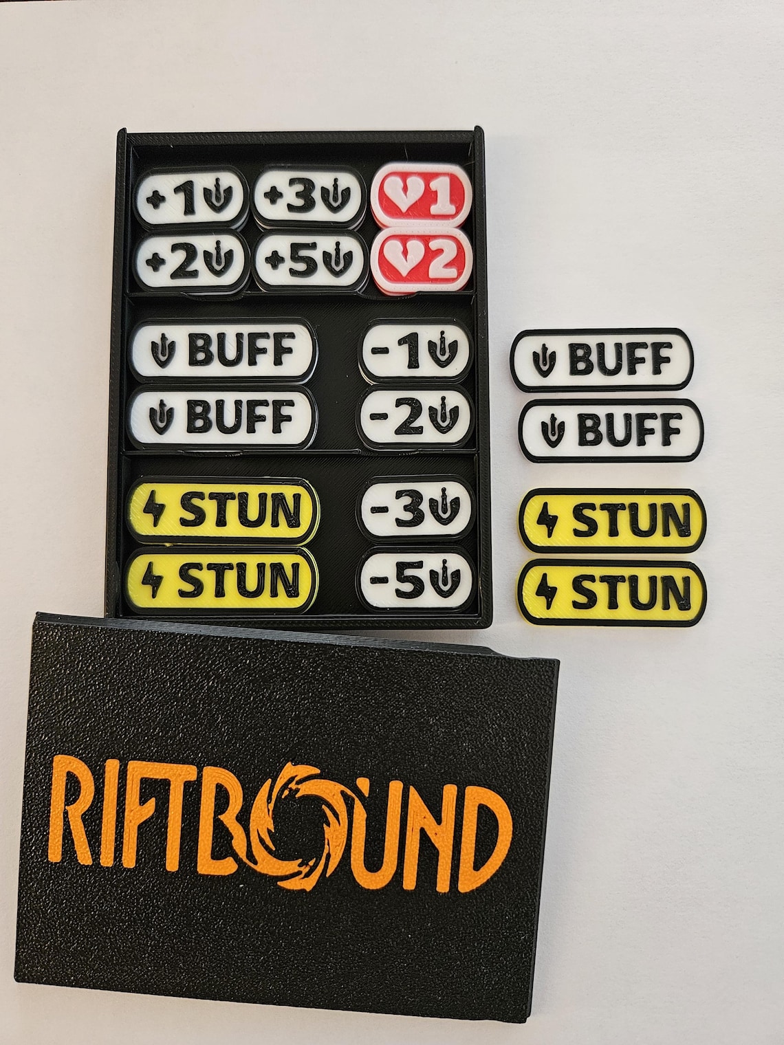 Riftbound TCG Tokens Set With Compact Storage Box - Etsy