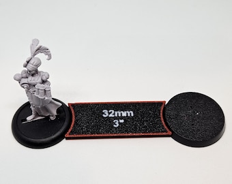 Medidor de movimiento preciso: herramienta de juego de guerra de mesa (30 mm, 32 mm, 40 mm)
