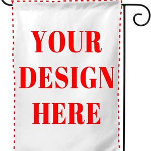 Bandera de jardín personalizada, bandera de jardín personalizada, bandera de jardín, regalos personalizados, bandera de jardín personalizada, decoración de jardín, bandera de jardín personalizada, bandera para exteriores