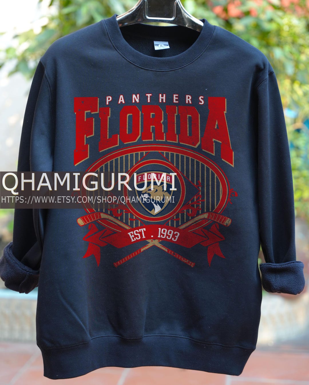 Jansport NHL Florida Panthers Sweatshirt, Men's Size XL unclear gray type Vintage Second Hand