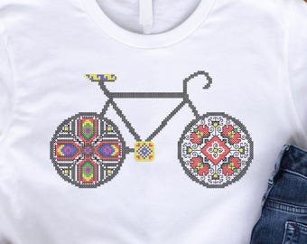 Bulgarian Folk Embroidery Design Machine Cross Stitch Bulgarian embroidery/ Machine embroidery/ Bulgarian Folk Items/ Bulgarian cross stitch