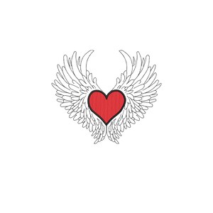 Heart Embroidery Design Embroidery Design/ Instant Download