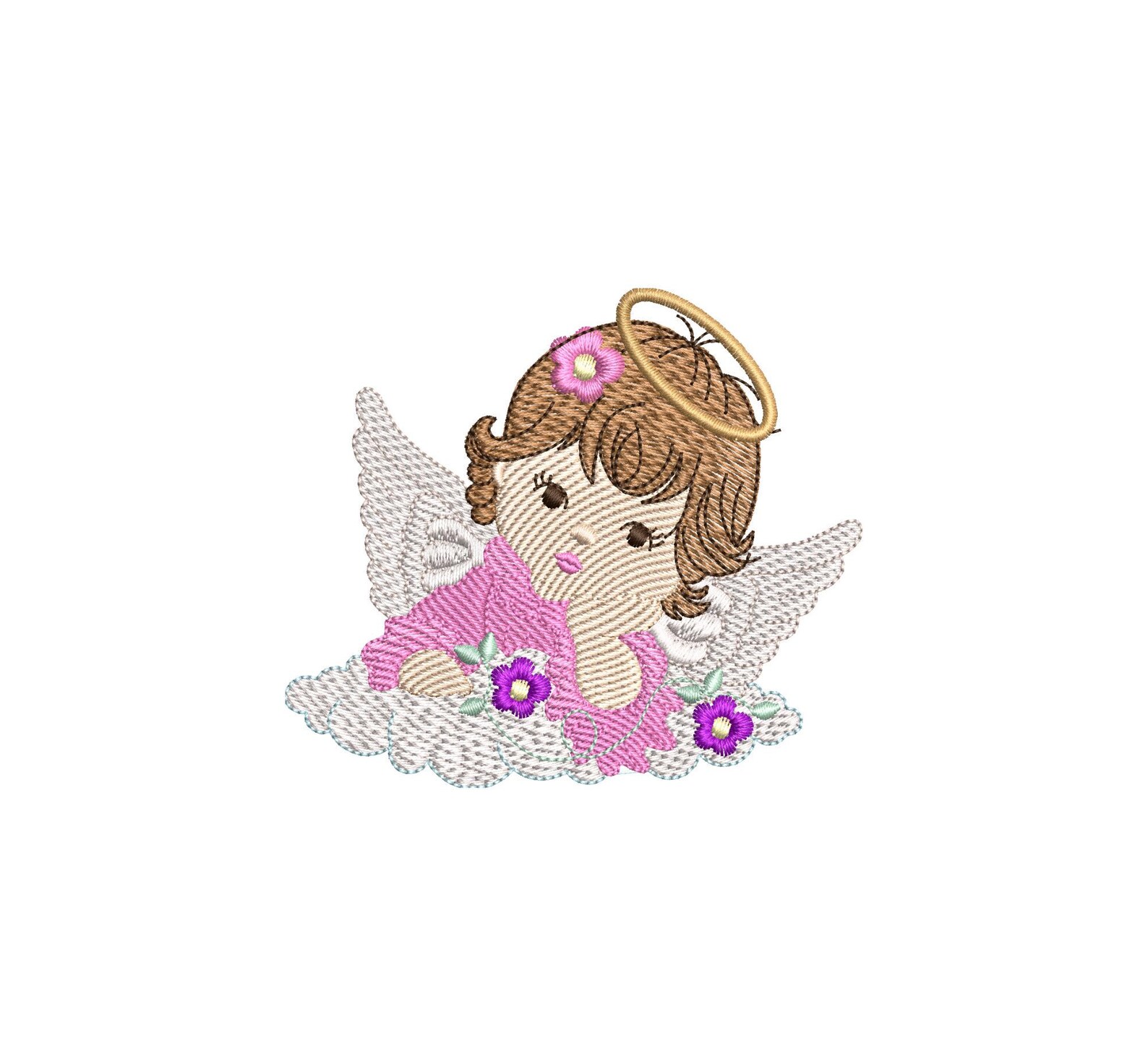 Angel Embroidery Desins- Religious Embroidery Design Machine Embroidery ...