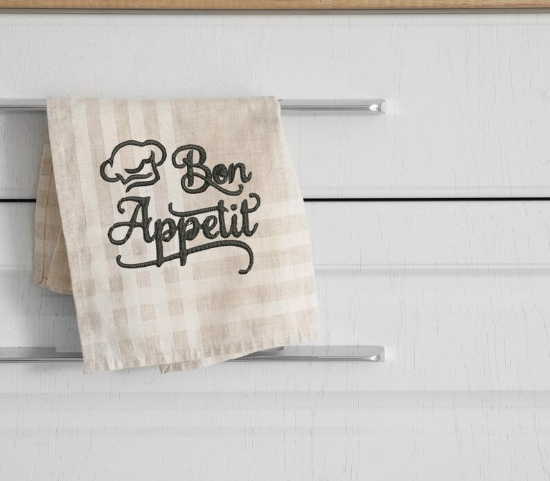 Curated visual reference: Bon Appetit Is A Hilarious Reference: Bon Appetit Kitchen Machine Embroidery Design Chef S Hat Kitchen