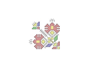 Diseño de máquina de bordar folclórico búlgaro (pes, pec, xxx, exp, vp3, dst, hus, jef, sew)