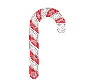 Candy Cane  Embroidery Design.Cany Cane Filed stitch.Mini candy cane.Candy cane christmas design.Candy embroidery design.