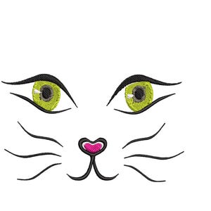Cat eyes/ Your soft Toy eyes/ Kitty eyes cat face/ Kids doll toy making face pretty eyes