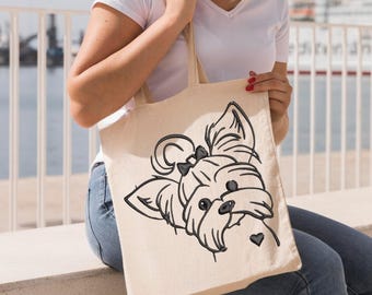Yorkshireterrier broderidesign kärlek Yorkshire terrier broderidesign hundkärlek maskinbroderidesign kärlek Yorkshire terrier broderidesign