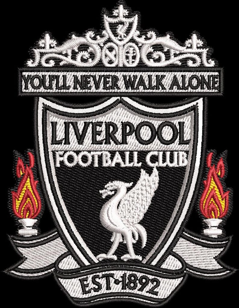 Liverpool Club Embroidery Logo - Etsy Australia