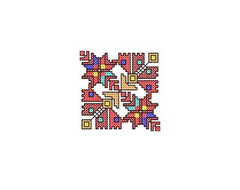 Bulgarian Folk Embroidery Design (pes, pec, xxx, exp, vp3, dst, hus, jef, sew)