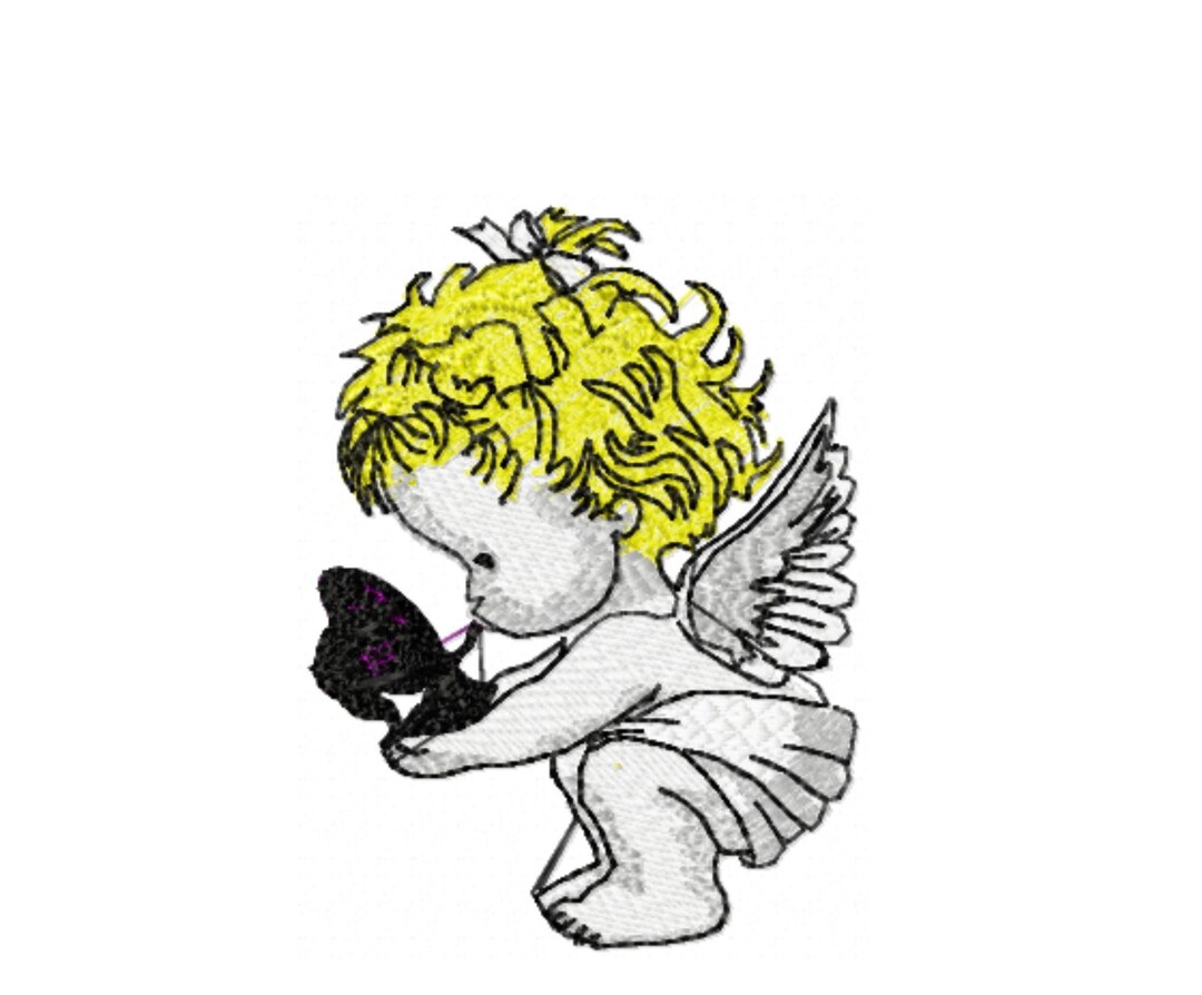 Angel Embroidery Designs/ Religious Embroidery Design Machine ...
