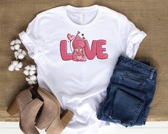 Valentine's Day Gnome Embroidery Design (Instant Download)
