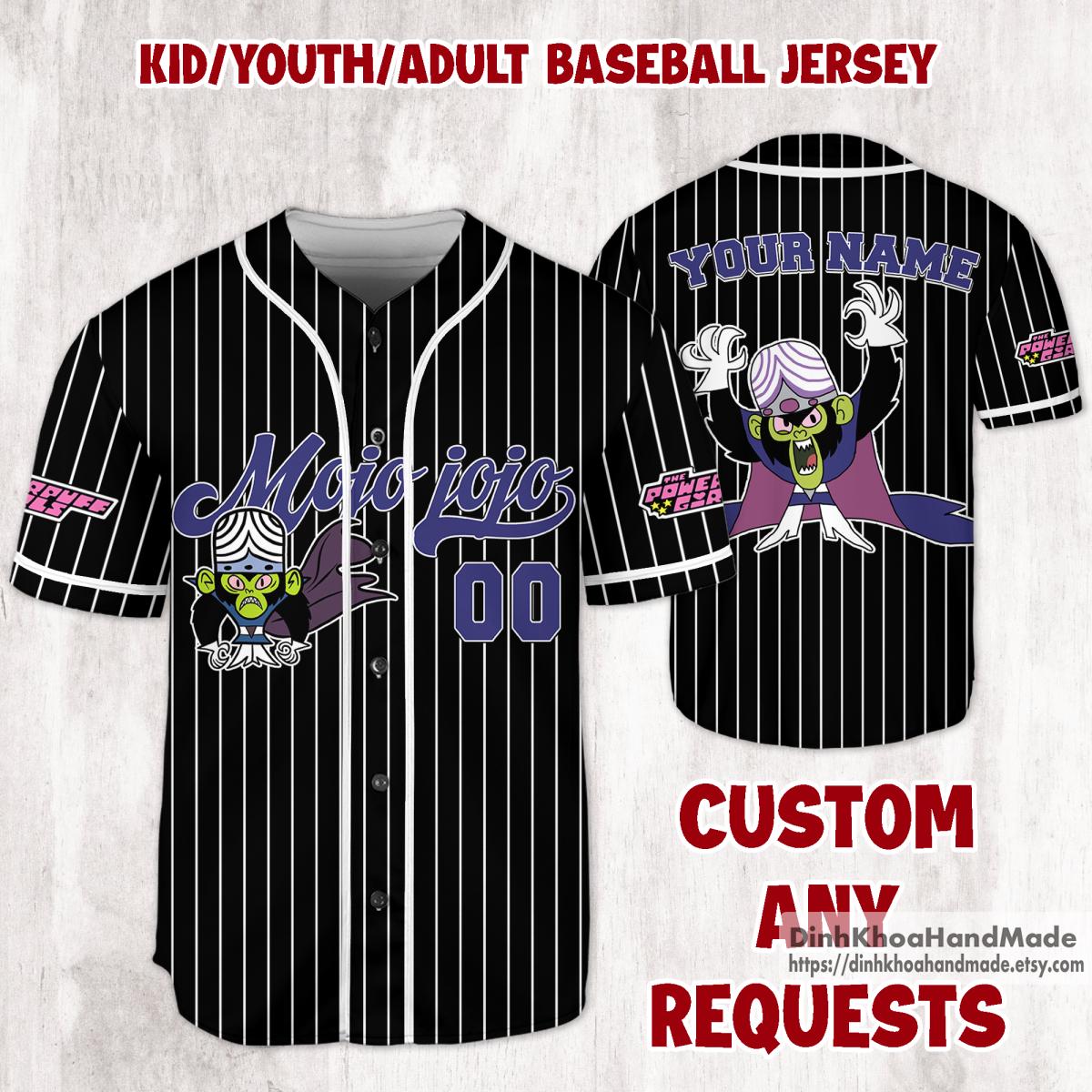 Discover Personalized Character Baseball Jersey