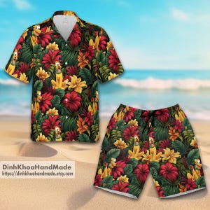 Pluto Hawaiihemd und Shorts, Pluto Hawaiihemd, Magic Kingdom Hemd, Familienurlaub Hawaiihemd und Shorts
