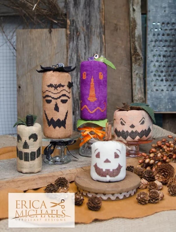Stingy Jack Friends Cross Stitch Pattern By Erica Michaels
