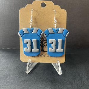 Pendientes de la camiseta Kerby Joseph de los Detroit Lions