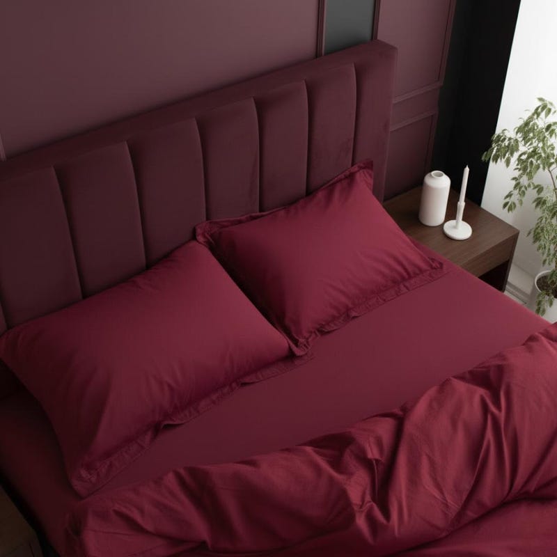 Bedding Sheet Set-Cherry Red
