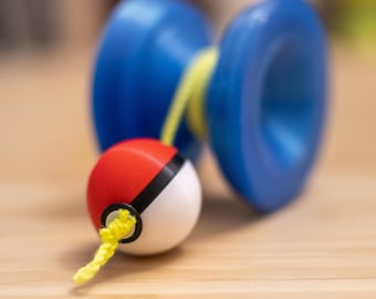 Pokeball yo-yo counterweight