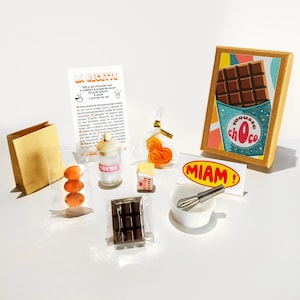 Caja miniatura “Mousse de Chocolate” | ¡Linda, deliciosa y divertida idea de regalo con receta para los amantes del chocolate!