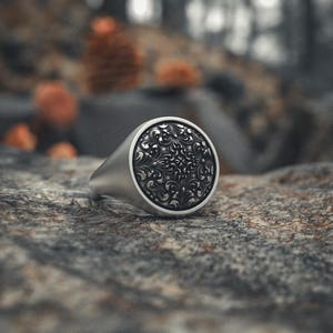 指輪・リング Numbering Flower Signet Ring #8470 5BSA098 913322_alt3.jpg