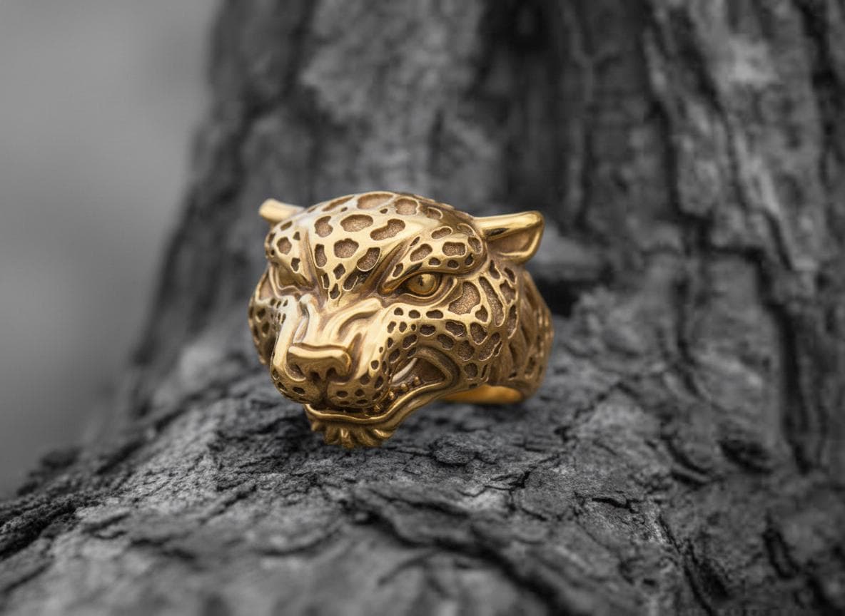 Nedar Punk Animal Wild Lion ciondolo portachiavi per uomo gioielli gotici portachiavi Punk Vintage portachiavi in acciaio inossidabile regalo maschile  36