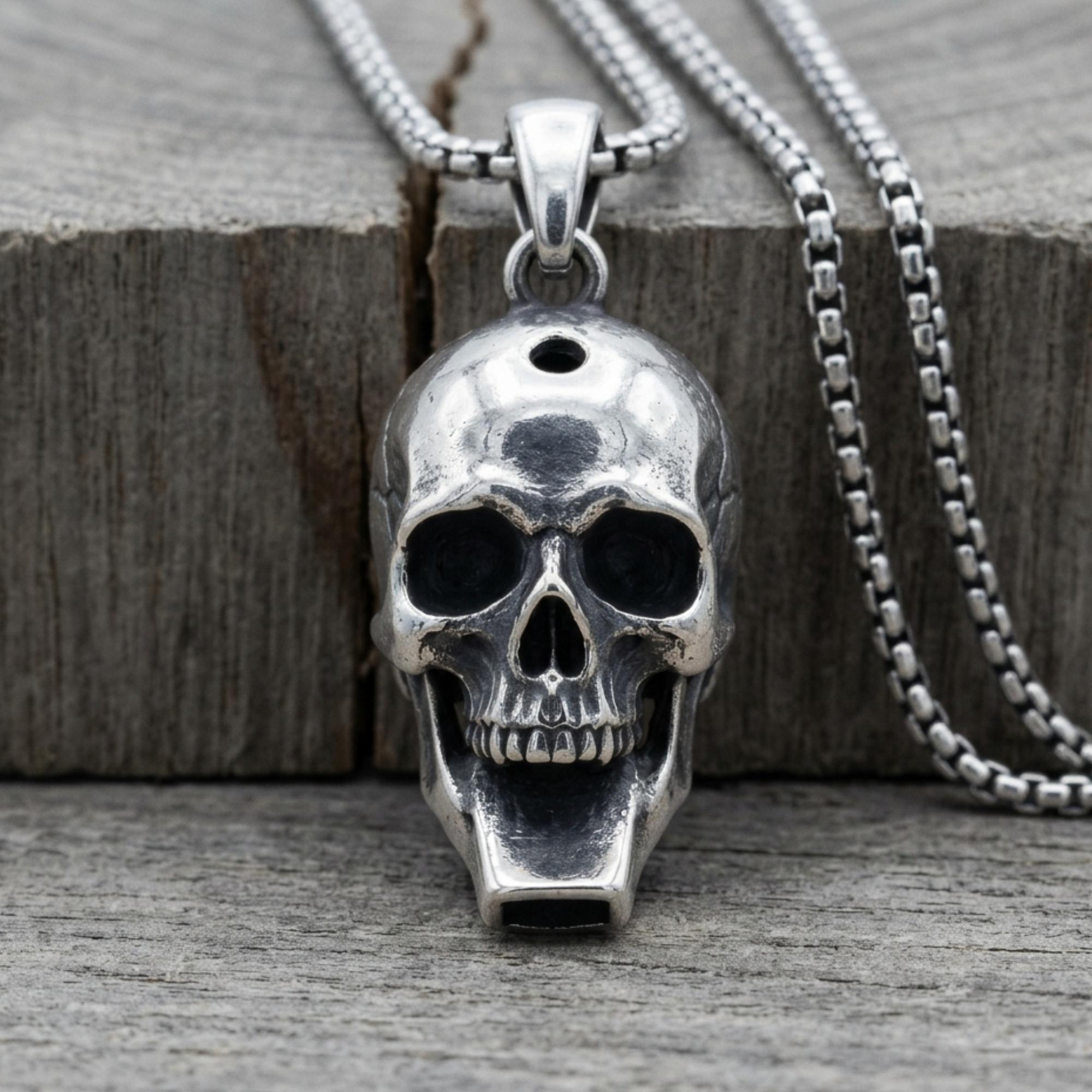 Aztec Death Whistle Necklace - Etsy