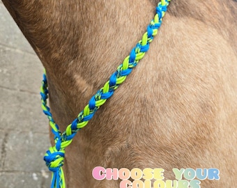 ハンドメイドレザーの馬用牧草地首輪、繁殖牝馬識別 - Etsy 日本