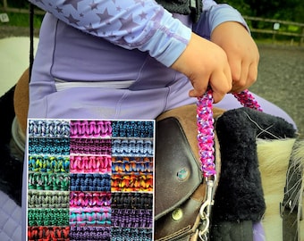 Horseriding saddle grab strap multi options