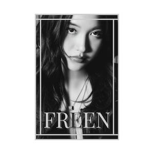 GAP The Series Fan Art - Sarocha Freen Chankimha Black & White Digital Print, GL Dramas GAP The Series, Loyal Pin, Uranus 2324