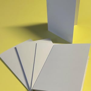 Carte A3 pré-pliée en A4