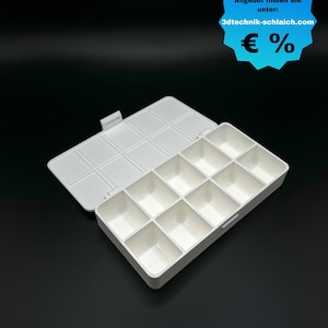 Sorting box, storage box with lid
