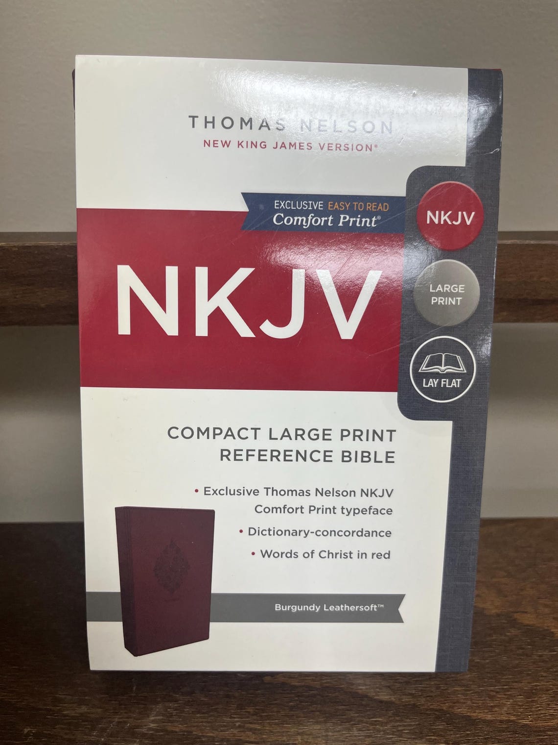NKJV Compact Large Print Bible. - Etsy