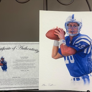 Peyton manning by Ben Teeter