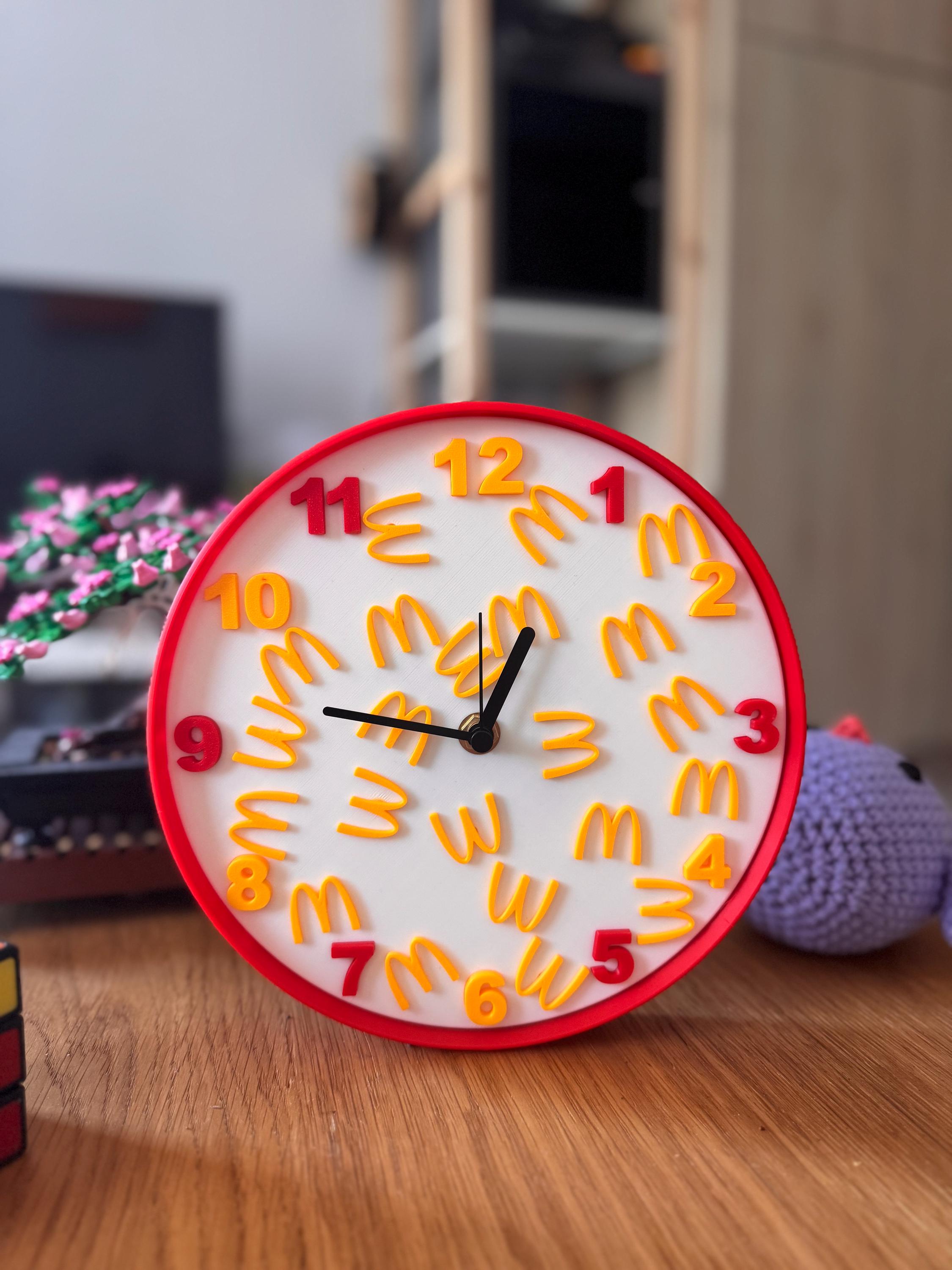 Mcdonalds Clock - Etsy