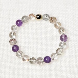 Super Seven Crystal Bracelet: Sacred Seven Gemstone, Spiritual Growth