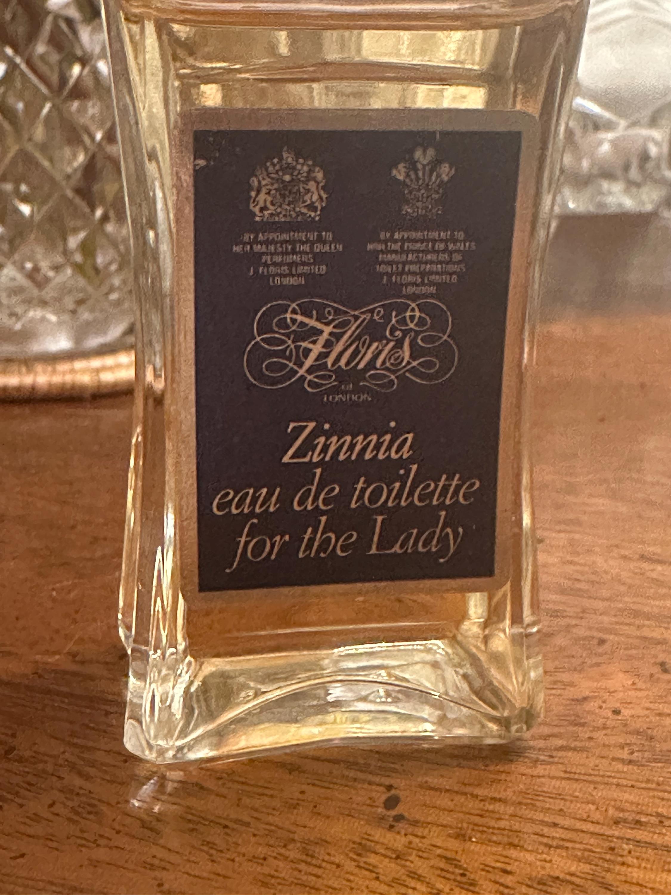 Floris “zinnia” Eau De Toilette for the Lady – Vintage Perfume (c