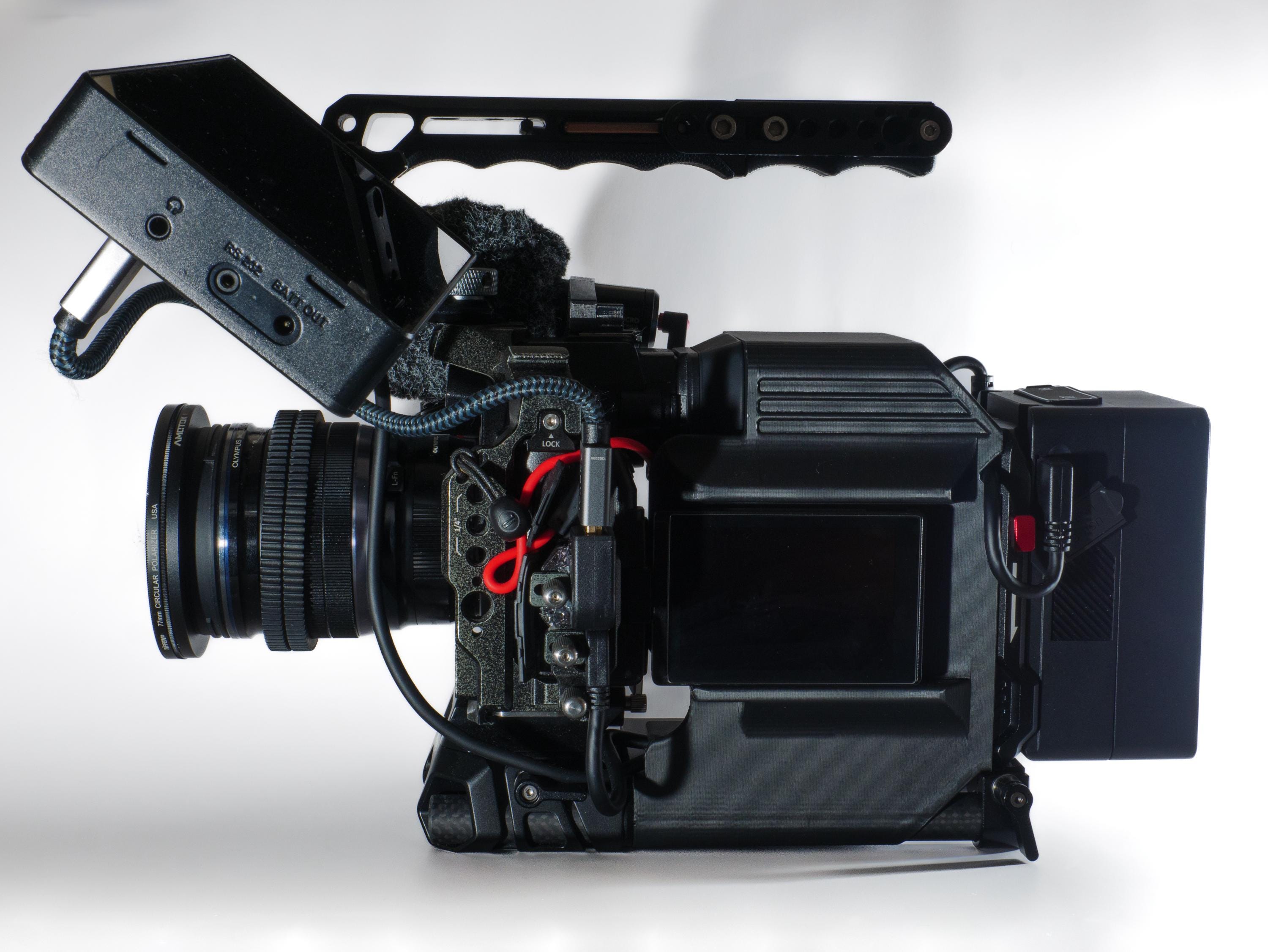 Videobrick – Cinema Camera Form Factor Rig for Dslr/video Cameras