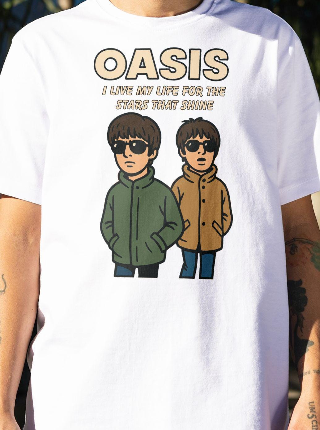 Blur Oasis T Shirt - Etsy