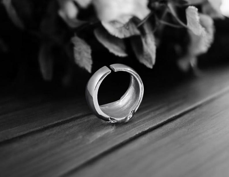 Black 8-ball Pool Ring – Retro Billiard Jewelry for Men, Gifts for Him ...