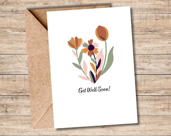 Christian Get Well Soon Print at Home Downloadable Card