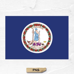 Virginia State Flag png, US states flag Virginia PNG, Virginia Flag png, USA Flag state png, United States of America png, Virginia Vector