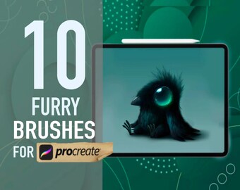 Furry Brushes For Procreate