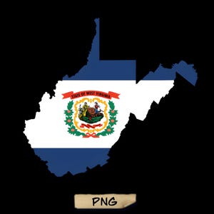 West Virginia Map PNG, West Virginia flag PNG, West Virginia Shirt , West Virginia Vector, West Virginia State PNG, West Virginia Outline
