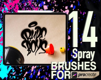Pennelli spray per Procreate
