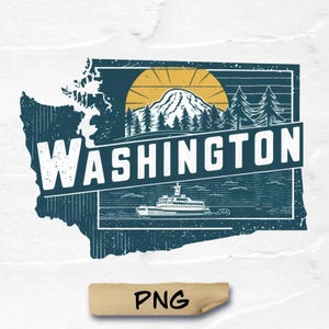 Washington-kaart png, vectorbestanden Verenigde Staten van Amerika, Washington Vector, staat Washington png, shirt Washington