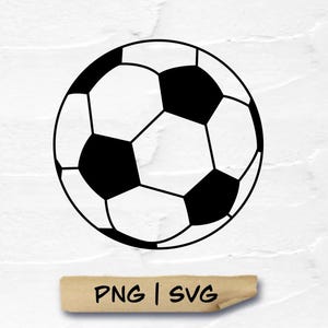 Soccer Ball SVG: Vector Cut File (Digital Download)